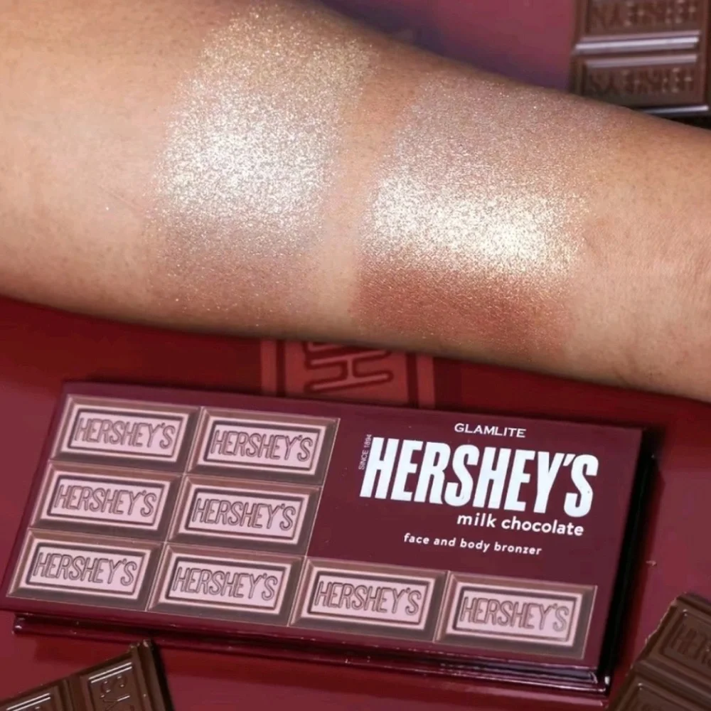 Glamlite X Hershey’s Milk Chocolate Face & Body Bronzer